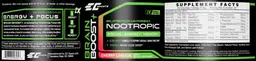 Label for Brain Boost+ Cherry Limeade