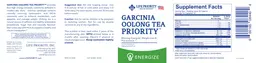 Label for Garcinia Oolong Tea Priority