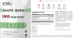 Label for Shape N Burn Plus