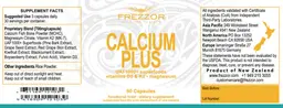 Label for Calcium Plus