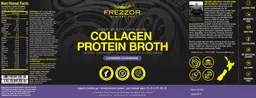 Label for Collagen Protein Broth Lavender Chamomile