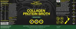 Label for Collagen Protein Broth Seasonal Herbs