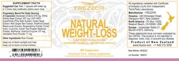 Label for Natural Weight-Loss
