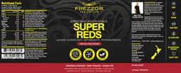 Label for Super Reds Natural Unflavored