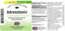 Label for Adrenotonic