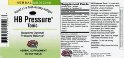 Label for HB Pressure Tonic