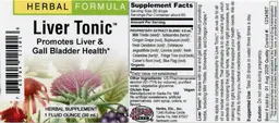 Label for Liver Tonic