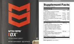 Label for Ox