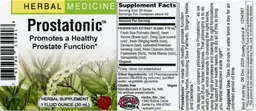Label for Prostatonic