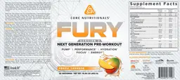 Label for FURY Tropic Thunder