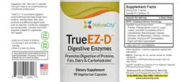 Label for TrueEZ-D
