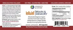 Label for kollaJell Brain & Memory