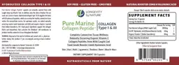 Label for Pure Marine Collagen Peptide