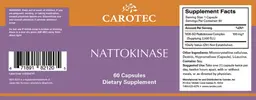 Label for Nattokinase