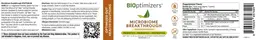 Label for Microbiome Breakthrough Vegetarian Vanilla