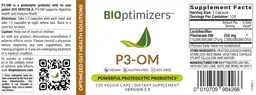 Label for P3-OM