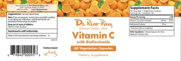 Label for Vitamin C with Bioflavinoids
