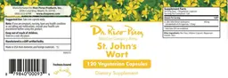 Label for St. John's Wort