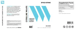 Label for Citrulline Malate Unflavored