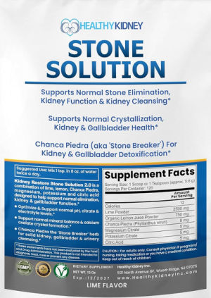 Stone Solution Lime Flavor