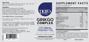Ginkgo Complex 1220 mg