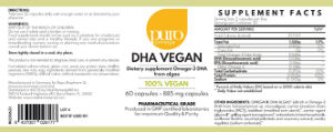 DHA Vegan 885 mg