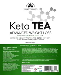 Label for Keto Tea