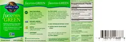 Label for fucoTHIN GREEN