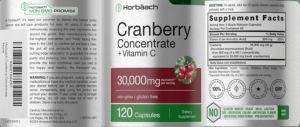 Cranberry Concentrate + Vitamin C