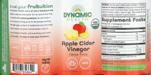 Apple Cider Vinegar Detox Tonic