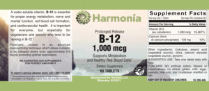 B-12 1,000 mcg