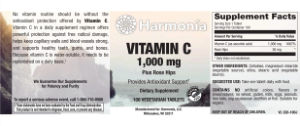 Vitamin C 1,000 mg