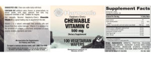 Chewable Vitamin C 500 mg Raspberry-Cher