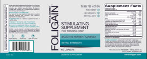 Stimulating Supplement for Thinning Hair