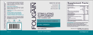 Stimulating Supplement for Thinning Hair