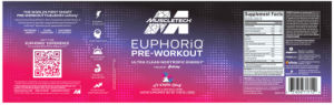 EUPHORiq Pre-Workout Icy Snow Cone