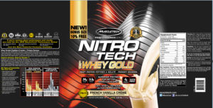 Nitro Tech 100% Whey Gold French Vanilla