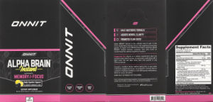 Alpha Brain Instant Blackberry Lemonade 