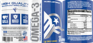 Omega-3 Lemon Flavored