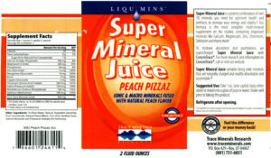 Super Mineral Juice Peach Pizzaz