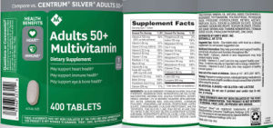 Adults 50+ Multivitamin