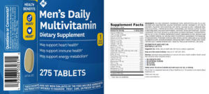 Men's Daily Multivitamin