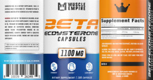 Beta Ecdysterone Capsules 1100 mg