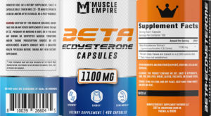 Beta Ecdysterone Capsules 1100 mg