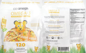 Kids Omega-3 + Vitamin D Tropical Orange