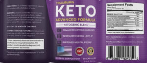 TruuBurn Keto Advanced Formula