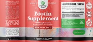Biotin Supplement 10,000 mcg