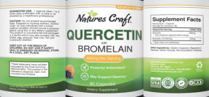 Quercetin with Bromelain