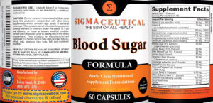 Blood Sugar Formula