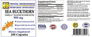 Sea Buckthorn 900 mg